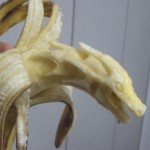 Drache aus Banane